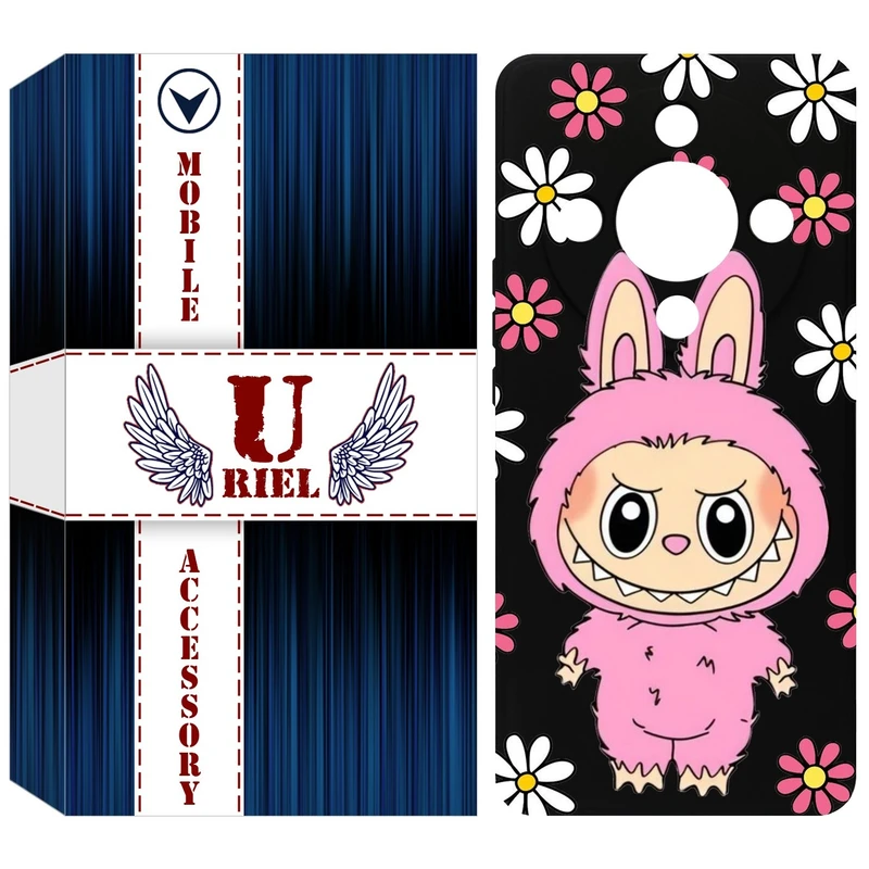 کاور یوریل مدل KSH کد 106 طرح عروسک لبوبو مناسب برای گوشی موبایل آنر X9b / X50 / Magic6 Lite