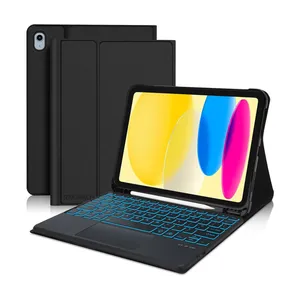 کیف کلاسوری کیبورد دار مدل NB---002 مناسب برای تبلت اپل iPad 11 2025 A16