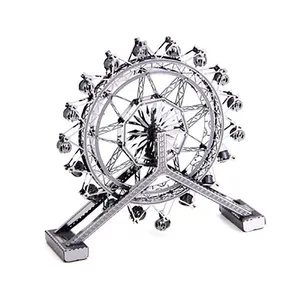 پازل فلزی سه بعدی - مدل BMK rotatable ferris wheel 