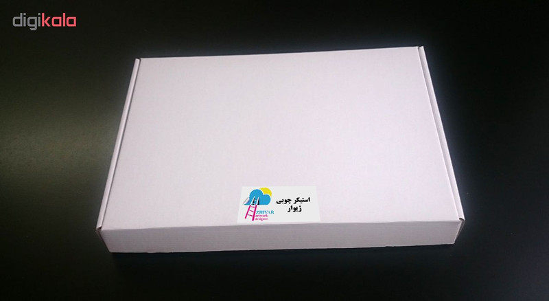 استیکر چوبی کلید و پریز ژیوار طرح حیوانات سری 5 بسته 4 عددی