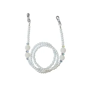 بند عینک مدل مروارید طرح کریستال