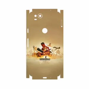 MAHOOT Serious Sam Game Series-FullSkin Cover Sticker for Google Pixel 2