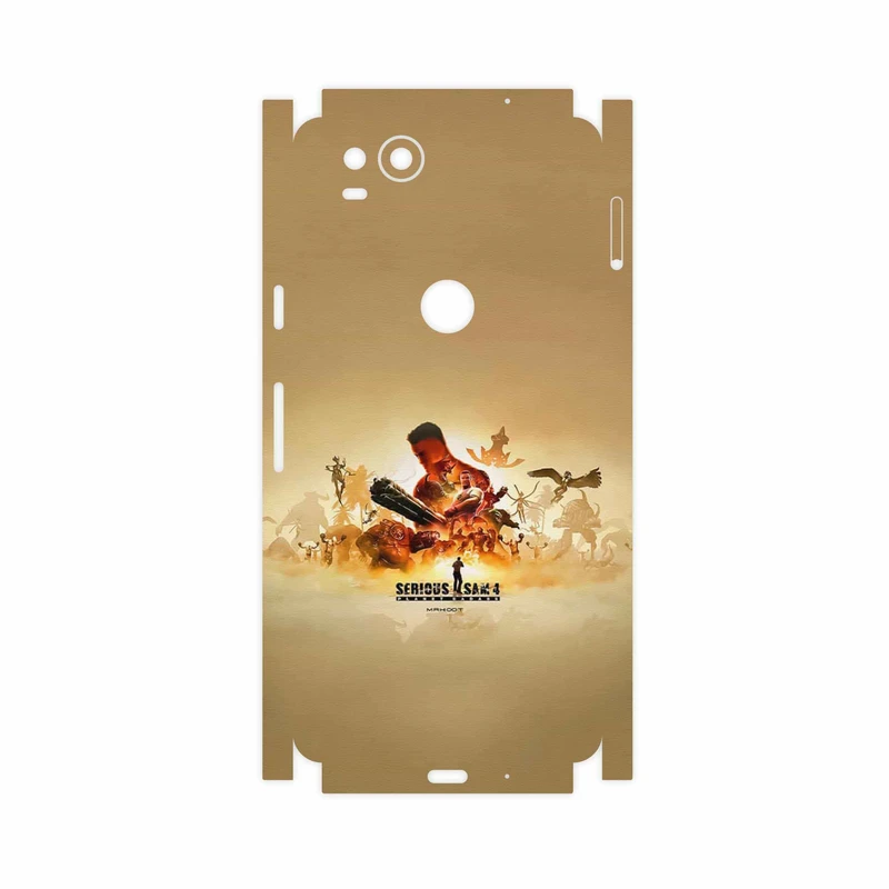 برچسب پوششی ماهوت مدل Serious Sam Game Series-FullSkin مناسب برای گوشی موبایل گوگل Pixel 2