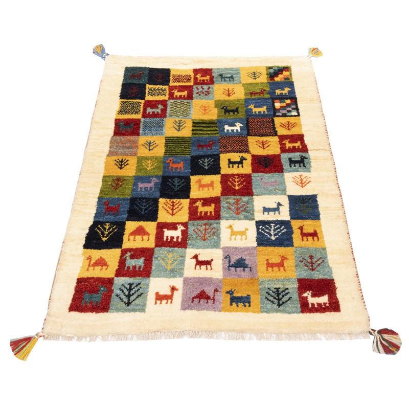 گبه دستباف یک متری سی پرشیا کد 122584