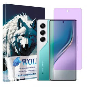 Wolf Hydrogel model anti purple screen protector suitable for Tecno Camon 40 Pro mobile phone
