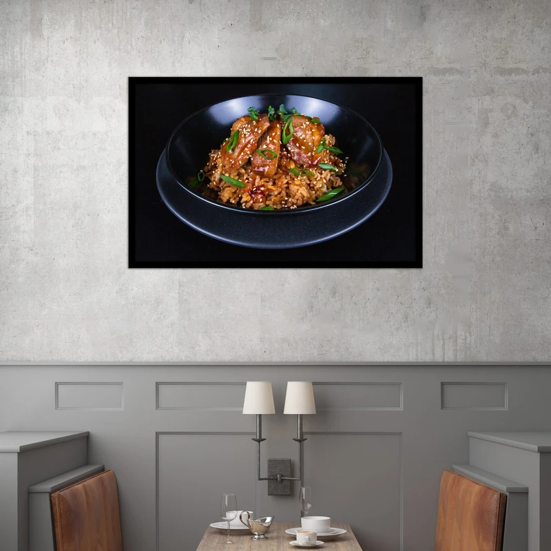 تابلو بکلیت طرح رستورانی غذا مدل B-bu2581