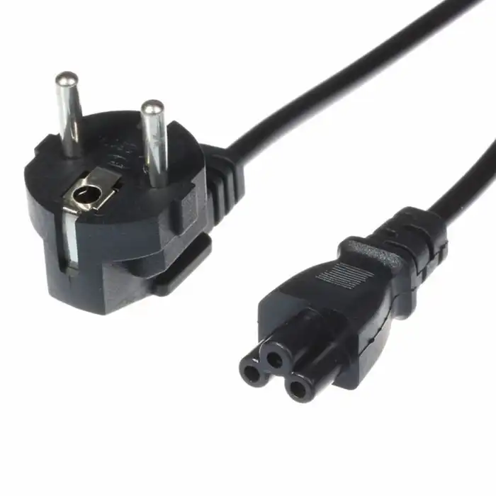 کابل برق سه پین آداپتور لپ تاپ دیتالایف مدل EU طول 1.5 متر