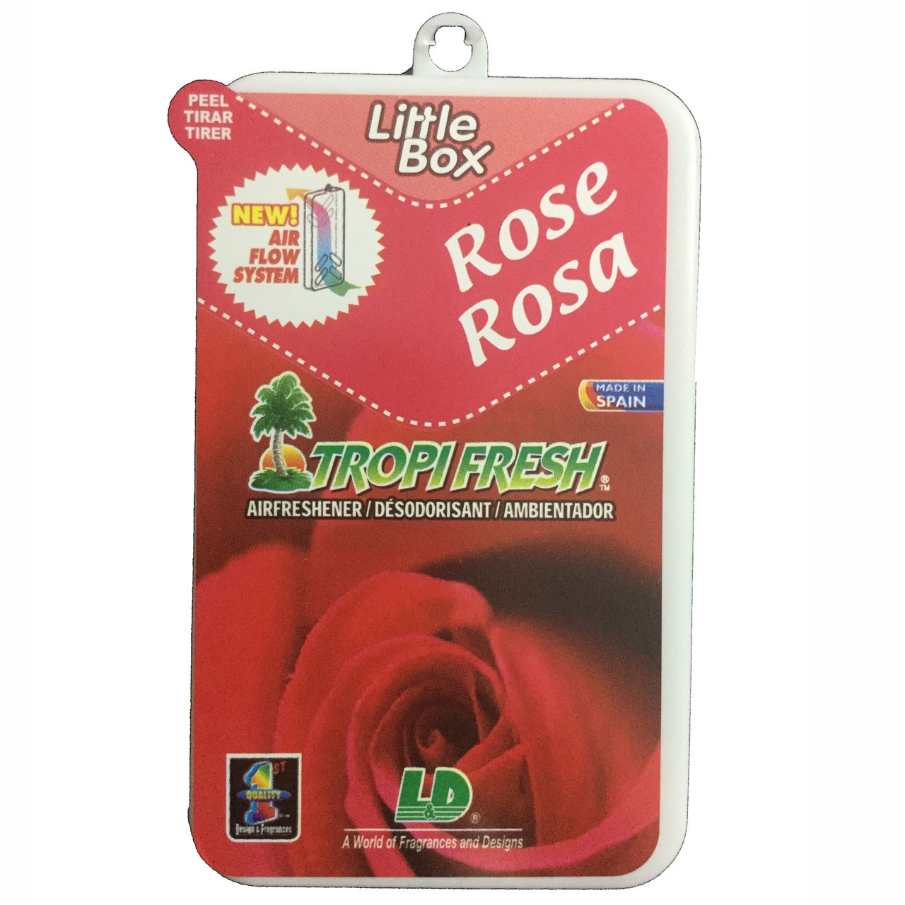 خوشبو کننده خودرو لیتل باکس مدل ROSE