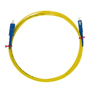 پچ کورد فیبر نوری سان گیگ مدل SC UPC -SC UPC SM SIMPLEX 0.2mm  بسته 20 عددی