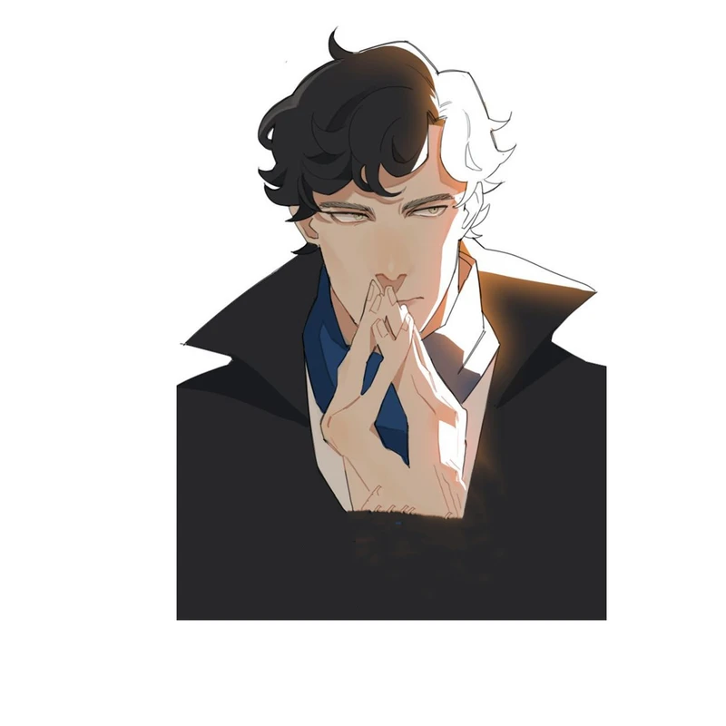 استیکر لپ تاپ و موبایل مدل سریال طرح شرلوک هولمز Sherlock Holmes کد 5107