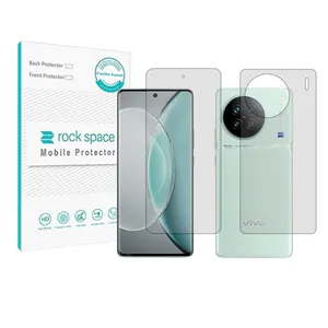 Rock space HyGEL model hydrogel screen protector suitable for Vivo X90s mobile phone with phone back protector