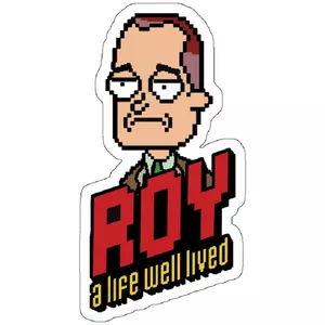استیکر لپ تاپ مدل Roy the Video Game