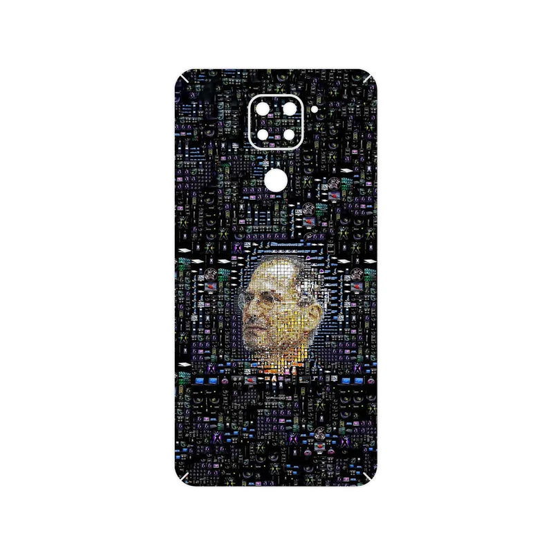 برچسب پوششی ماهوت مدل Collage of Steve Jobs 2 مناسب برای گوشی موبایل شیائومی Redmi Note 9