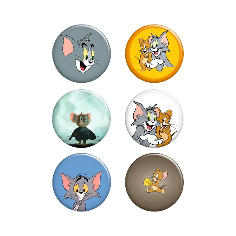 پیکسل ابیگل طرح کارتون تام و جری Tom and Jerry کد 015 مجموعه 6 عددی