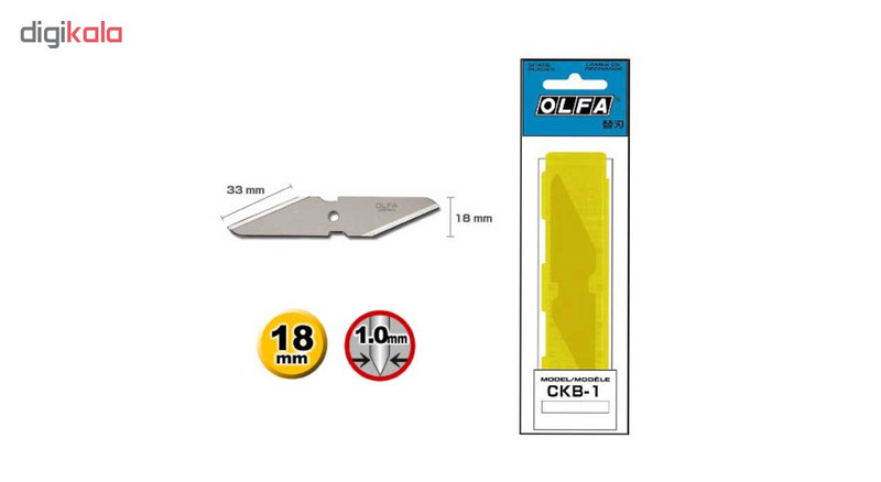 تیغ الفا کد CKB-1 تیغ الفا کد CKB-1