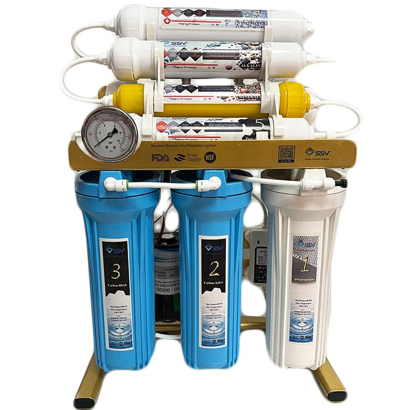 دستگاه تصفیه کننده آب اس اس وی مدل GoldenBlue x900