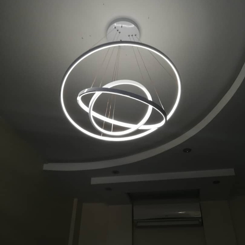 لوستر سقفی مدل مدرن کد 3011