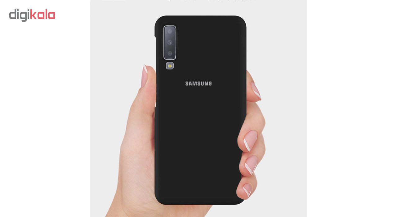 کاور سیلیکونی مدل Soft Touch Feeling مناسب برای گوشی موبایل سامسونگ Galaxy A7 2018