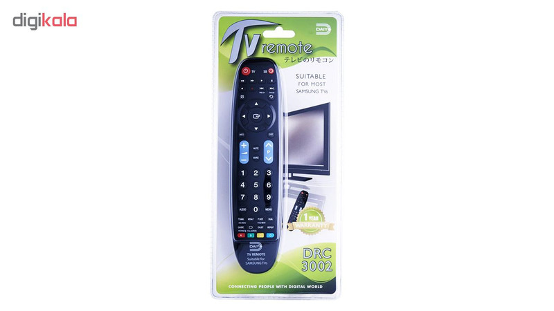 ریموت کنترل دایو مدل DRC 3002 مناسب برای تلویزیون‌های سامسونگ