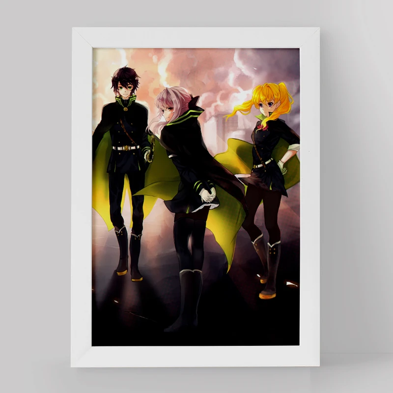 تابلو خندالو مدل شینرا و یو و شیهو انیمه اسرافیل پایانی کد 12631