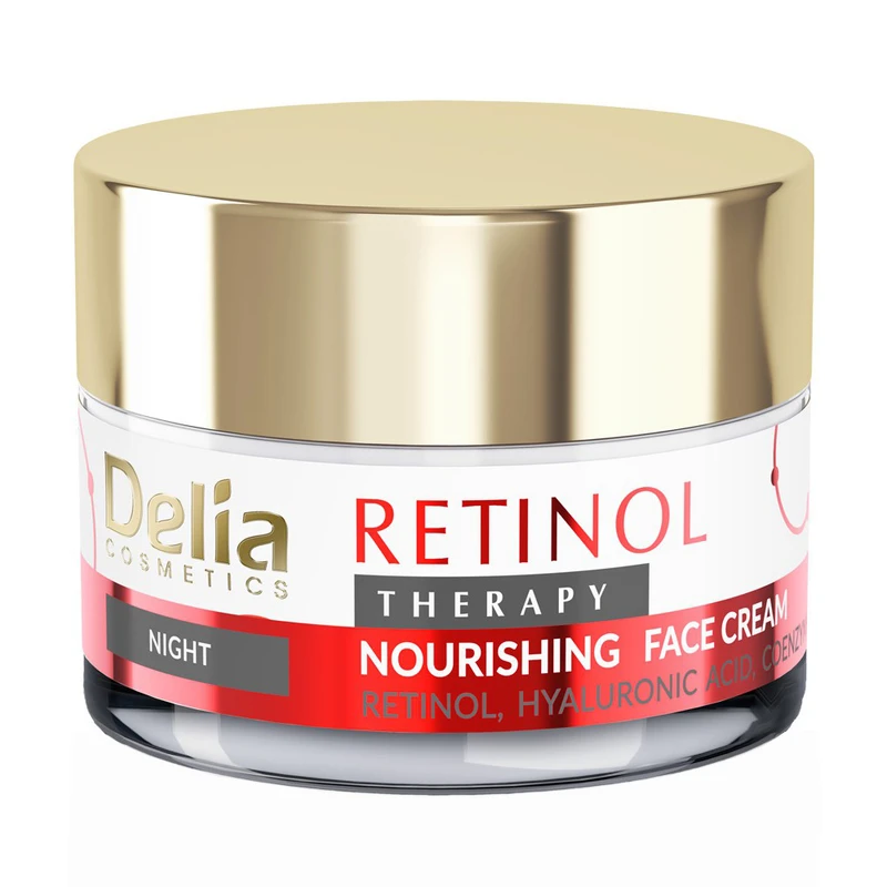 کرم سفت‌کننده و لیفتینگ دلیا مدل RETINOL مناسب انواع پوست حجم 50 میلی لیتر