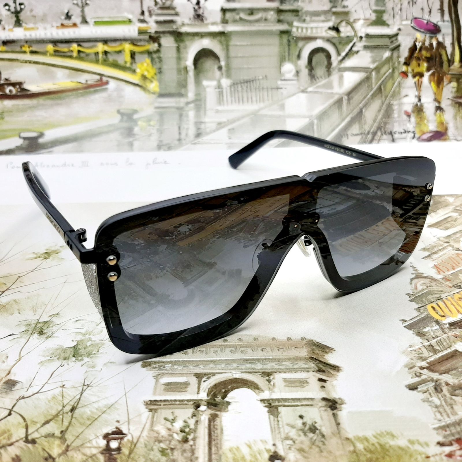 عینک آفتابی زنانه جیمی چو مدل MECKS6bgbl -  - 4