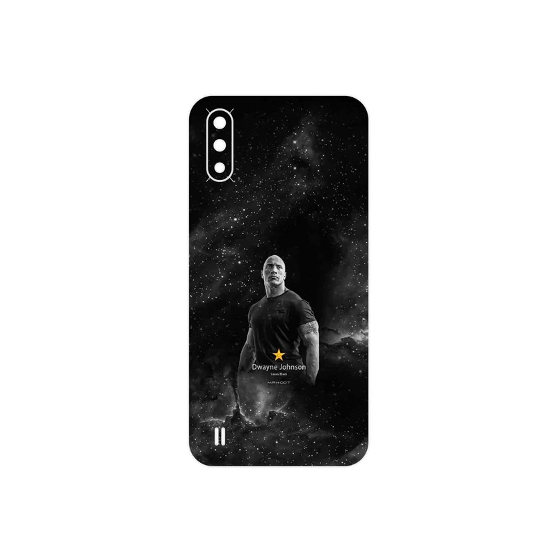 برچسب پوششی ماهوت مدل Dwayne Johnson مناسب برای گوشی موبایل سامسونگ Galaxy A01