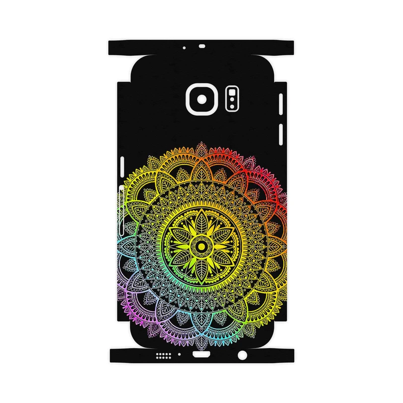 برچسب پوششی ماهوت مدل Mandala Design 4-FullSkin مناسب برای گوشی موبایل سامسونگ Galaxy S6