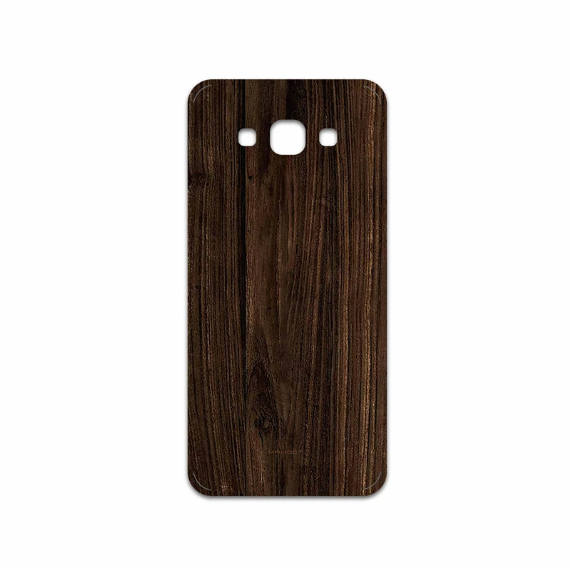 برچسب پوششی ماهوت مدل Dark Walnut Wood مناسب برای گوشی موبایل سامسونگ Galaxy A8