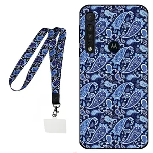 Megafone Paisley 0026 Cover For Motorola Moto One Macro / G8 Play Mobile Neckband