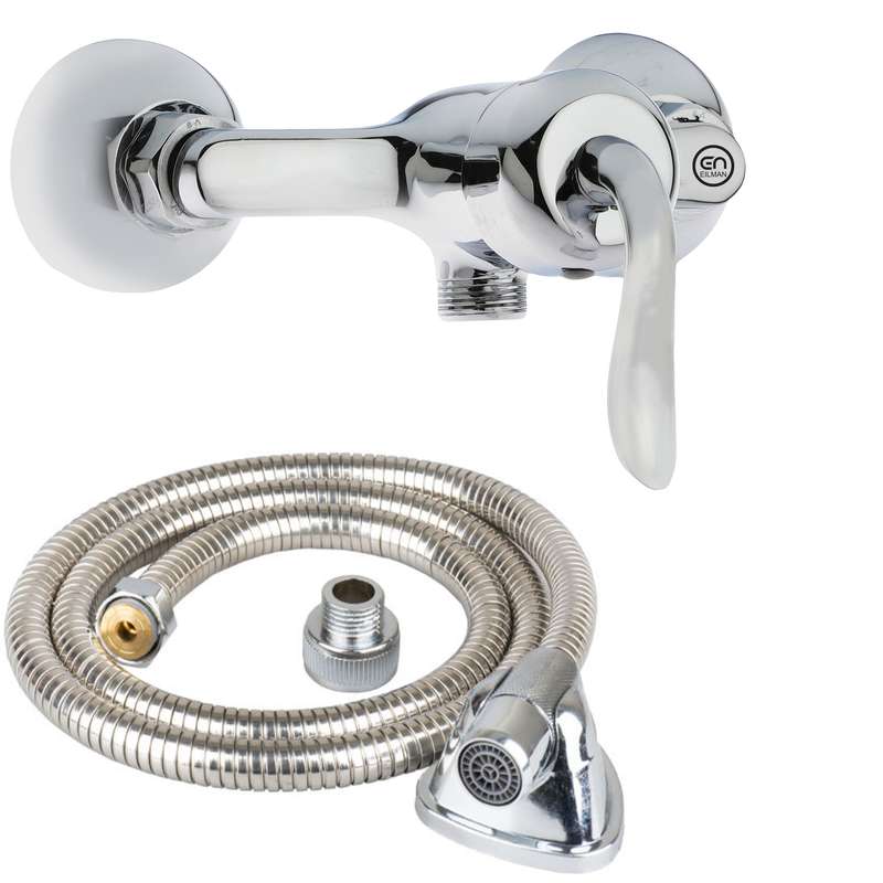 شیر سرویس بهداشتی ایلمان مدل قاصدک به همراه شلنگ توالت