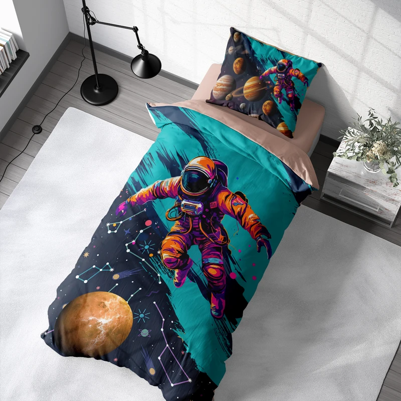 سرویس خواب 1 نفر 4 تکه مدل دیجیتال