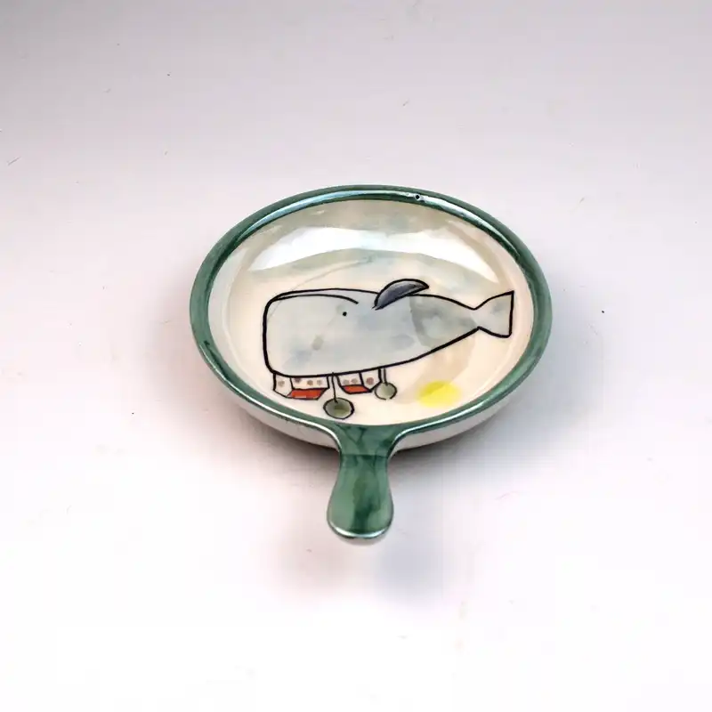 ظرف سرامیکی مدل خرما خوری لاستر