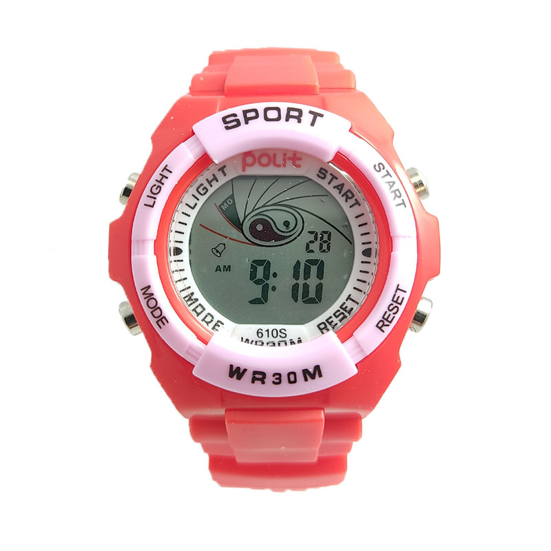 ساعت مچی دیجیتال دخترانه مدل pol005