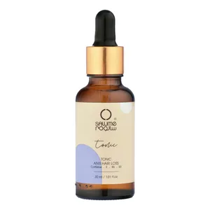 محلول ضد ریزش و تقویت کننده مو سالومه مدل Caffeine مناسب انواع مو حجم 30 میلی لیتر