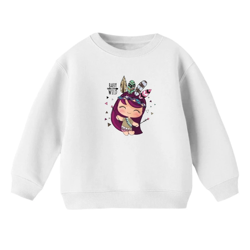 سویشرت بچگانه مدل دخترک کد ۱۶