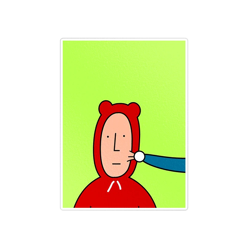  استیکر لپ تاپ ویندی طرح boy مدل vindi813