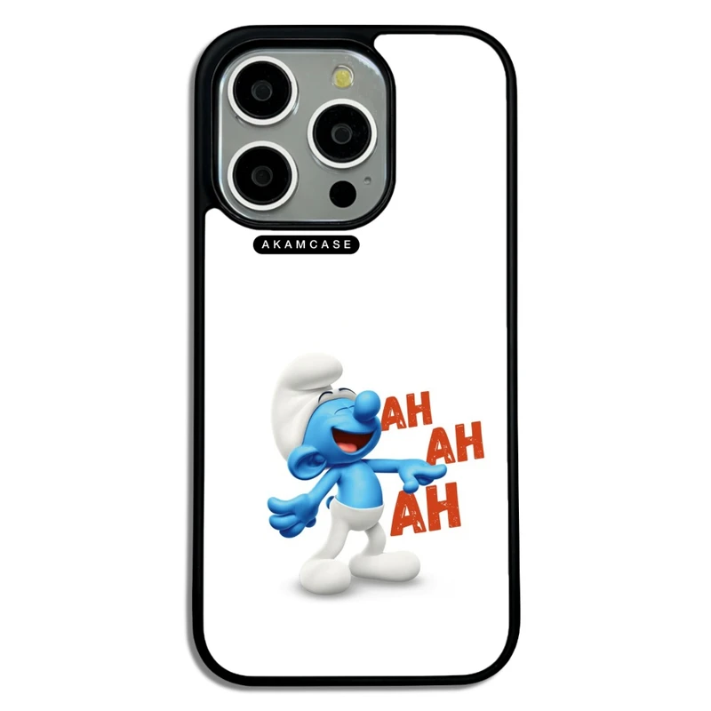کاور آکام مدل AMC-WA15PRO-SMURFS-5 مناسب برای گوشی موبایل اپل iPhone 15 Pro