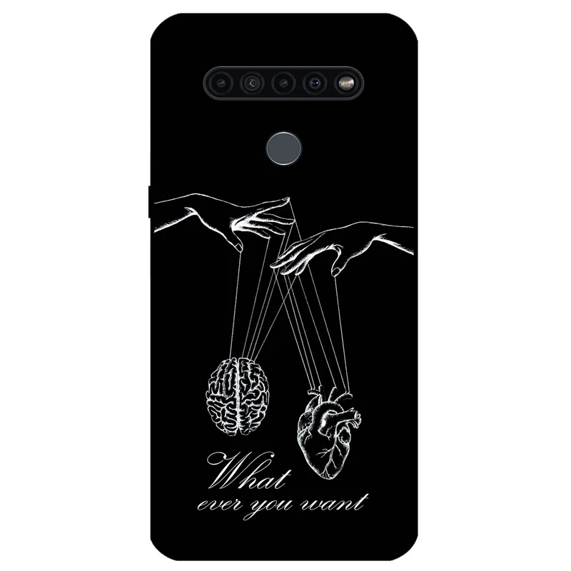 کاور مگافون طرح فکر و احساس مدل 1899 مناسب برای گوشی موبایل ال جی K41S / K51S