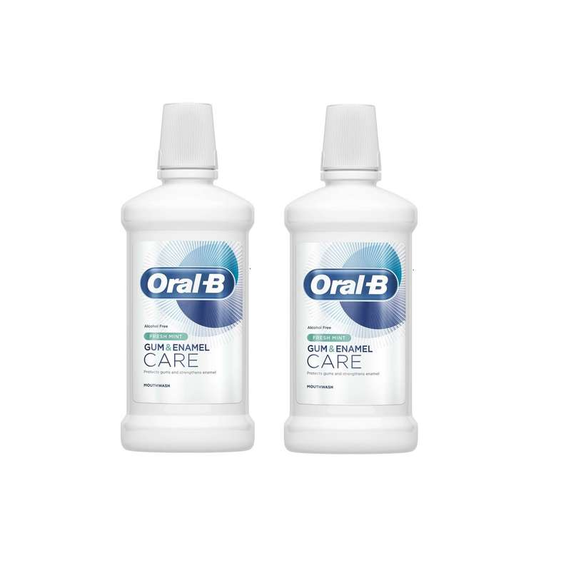 دهان شویه اورال-بی مدل Gum حجم 500 میلی لیتر بسته 2 عددی دهان شویه اورال-بی مدل Gum حجم 500 میلی لیتر بسته 2 عددی