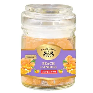 آبنبات سندی با طعم هلو - 100 گرم