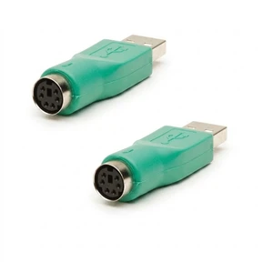مبدل ps2 به usb مدل p2u کد 110 بسته 2 عددی