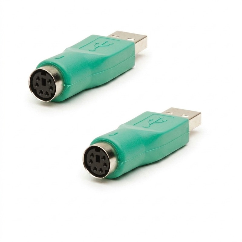  مبدل PS2 به USB مدل P2U کد 110 بسته 2 عددی