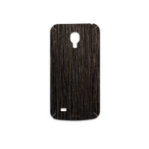 MAHOOT Dark-Gold-Stripes-Wood Cover Sticker for Samsung Galaxy S4 mini