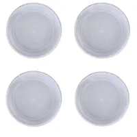 زیر گلدانی مدل پلاستیکی گرد کد  25cm بسته 4 عددی