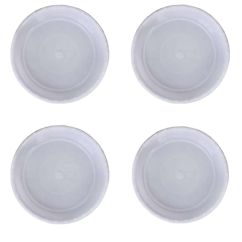 زیر گلدانی مدل پلاستیکی گرد کد  25cm بسته 4 عددی