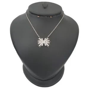 گردنبند نقره زنانه ترمه ۱ مدل فانتزی کد smed 1112