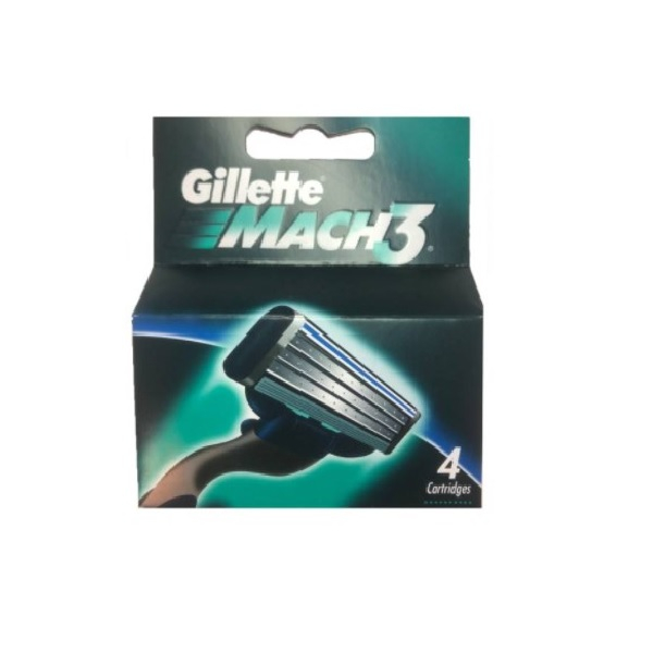 تیغ یدک ژیلت مدل MACH3 بسته 4 عددی