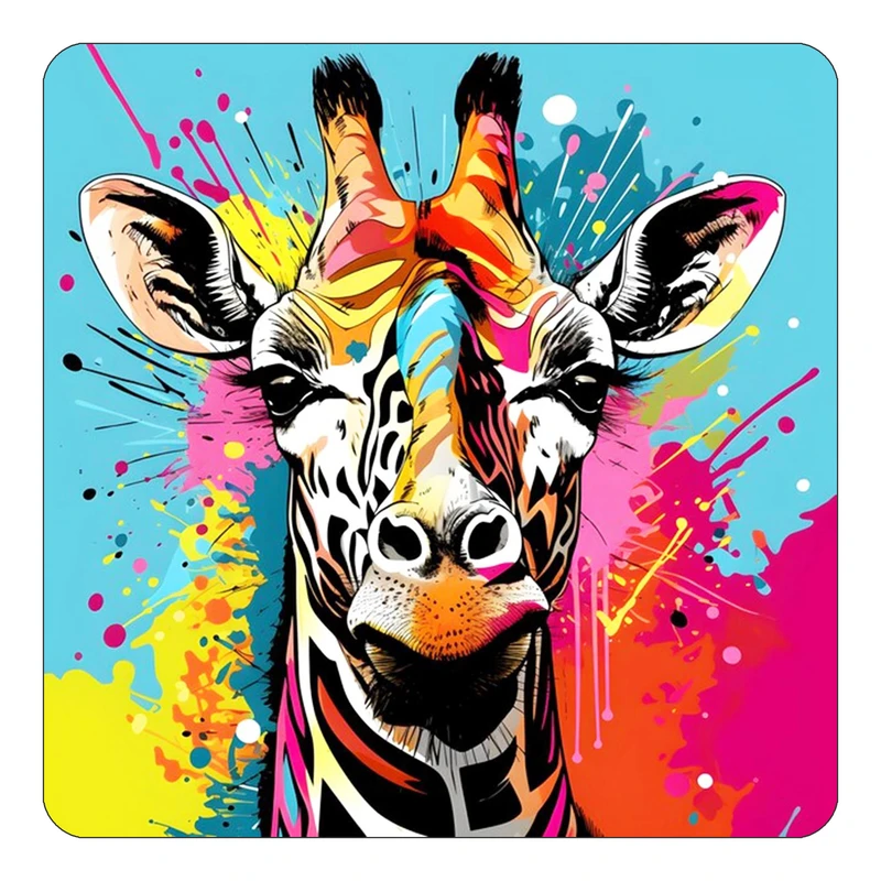 مگنت کاکتی طرح حیوانات رنگی مدل mp25387