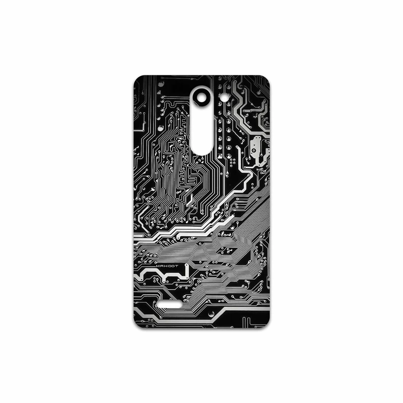 برچسب پوششی ماهوت مدل Black Printed Circuit Board مناسب برای گوشی موبایل ال جی L Bello